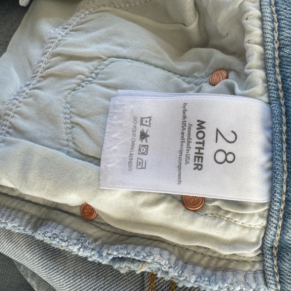 Mother Light Blue Denim Skirt - Picture 8 of 9